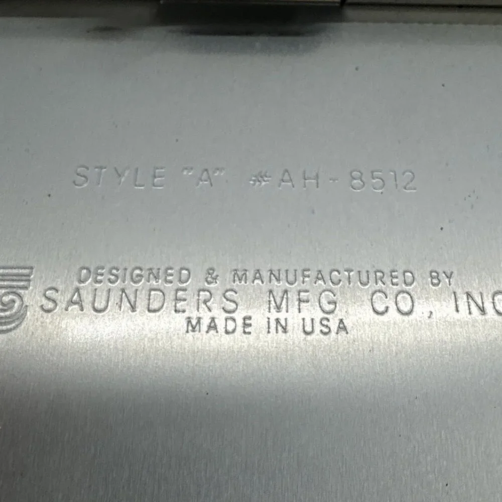Saunders Clipboard Form Holder AH8512 Aluminum Nurse Contractor Accordion USA